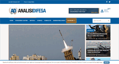 Desktop Screenshot of analisidifesa.it